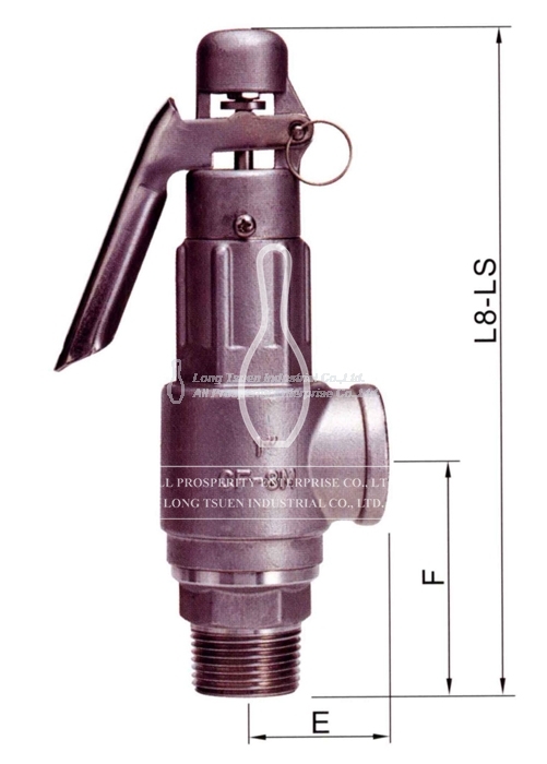Model L8S/L8-LS Stainless Steel Safety Valves, Low Lift
