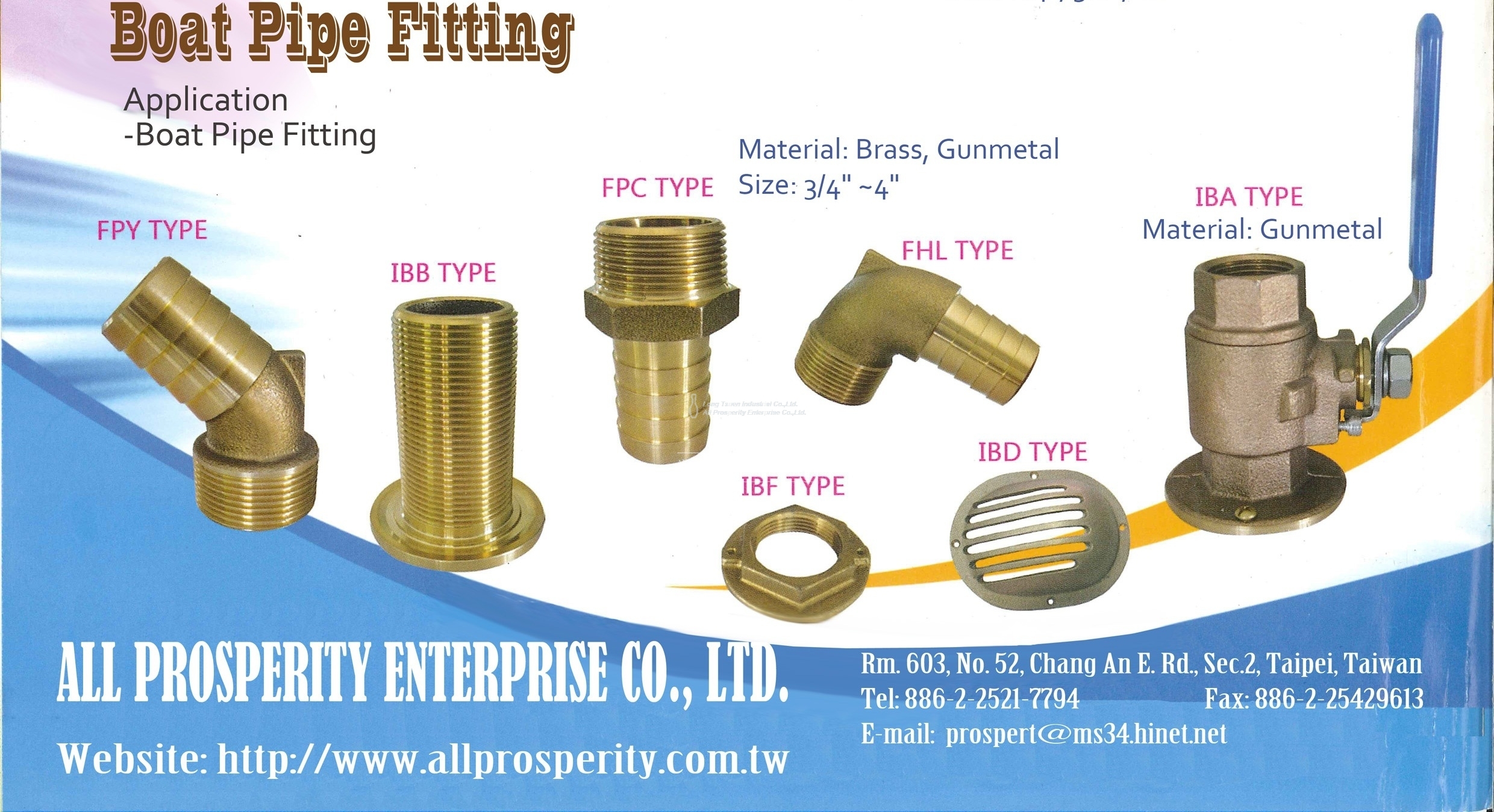 Boating Pipe Fittings