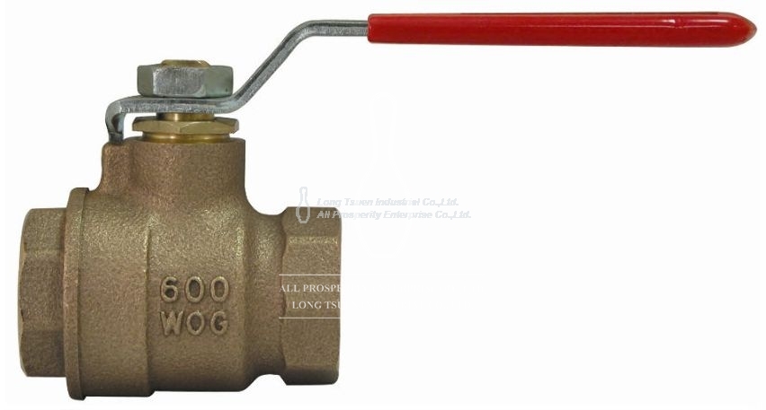 ST-600S/601 Bronze 2-PC Ball Valve with Lever Handle
