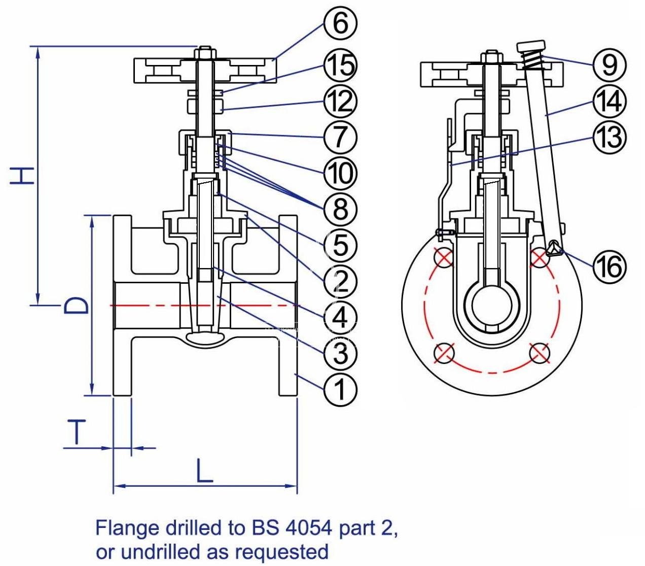 ST-802 Transformer Valve drawing
